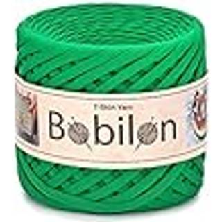 T-shirt garn fettuccini zpagetti bold 3-5 mm tshirt garn til h?klet strikemaske ?reb?nd t garn organisk bomuld makrame t-yarn tr?je garn-gr?n ?