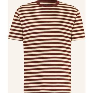 Marc O'Polo Herren T-Shirt beige,braun gestreift