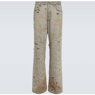 Balenciaga Super Destroyed straight jeans - blue - M