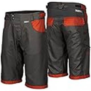 Bergfieber multisport shorts grå/rød - Størrelse X-Large