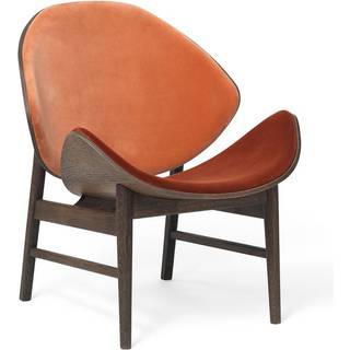 Warm Nordic The Orange Lænestol med Sæde og Rygpolstring Ritz 80083701/Røget Egetræ