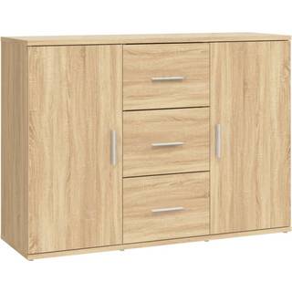 skænk 91x29,5x65 cm konstrueret træ sonoma-eg
