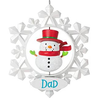 Hallmark keepsake Christmas Ornament 2021 Dad Snowflake