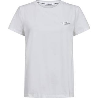 Co'couture Petitecc Logo Tee Toppe & T-Shirts 33042 Whiteblack (LARGE)