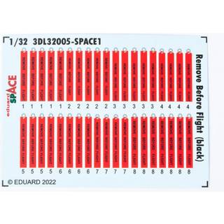 Remove Before Flight (black) SPACE