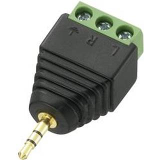 TRU COMPONENTS 737601 Jack-stik 2,5 mm Stik, lige