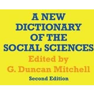 A New Dictionary of the Social Sciences