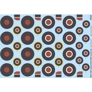 Spitfire British WW2 roundels late