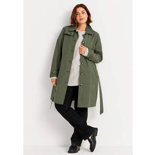 Enkeltradet trenchcoat