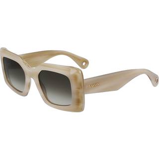 Lanvin LNV649S 103 50 Solbriller Kvinder Hvid - Ivory White Horn - 50mm