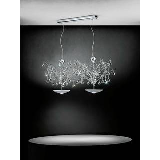 EGLO Stars of Light SORGES lysekrone 47,8W krom/krystal 4000K