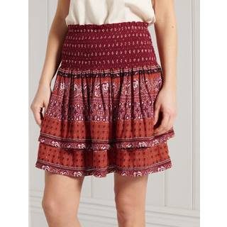 Superdry Ameera mininederdel i smockdesign