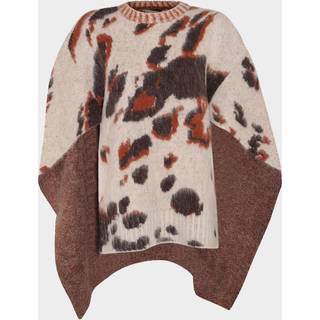 Stella McCartney Caped jacquard sweater - multicoloured - L
