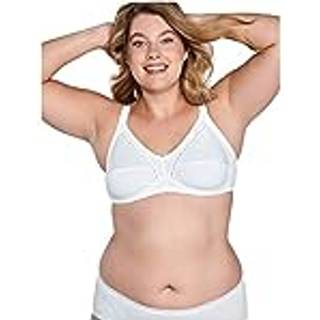 Naturana Cotton Soft Bra - White - D 100