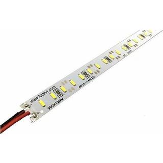 Outlet: Solid alu LED strip - 1 meter, 60 led, ekstra kraftig, 18W, 12V - Kulør : Varm