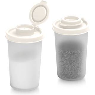 Signoraware salt og peber ryster fugtbeskyttet s?t med 2 store salt ryster til at g? camping picnic udend?rs k?kken frokostkasser rejser krydderi