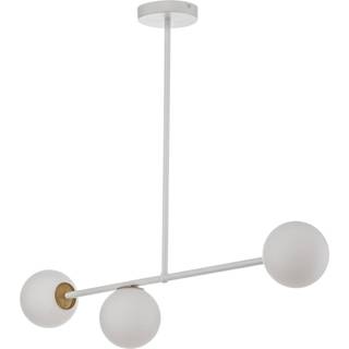 Hængelampe Gama 3 SIGMA, dæmpbar, Hvid/opal, Stue/spisestue, Metal, Moderne, kuglelampe