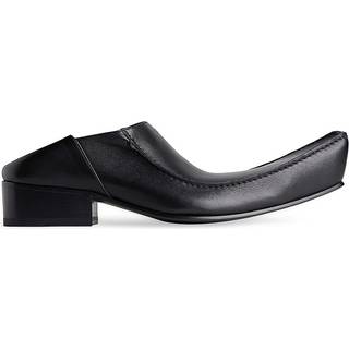 Balenciaga Romeo leather slippers - black - EU 42