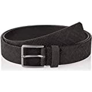 BOSS 50461652-001 Herren Leder-Gürtel Schwarz Ther