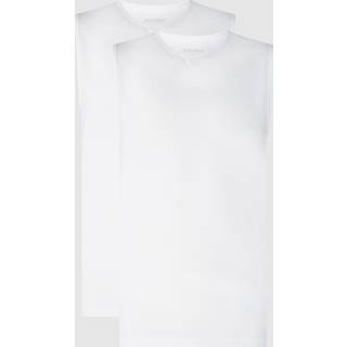Jockey 2-pak Microfiber Athletic Shirt - White - Large