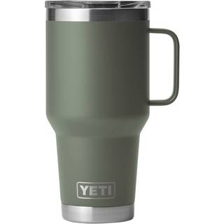 Yeti Rambler 30 oz rejse krus rustfrit st?l vakuum isoleret med h?jborg l?g lejr gr?n
