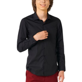 Sort skjorte, teen