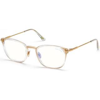Tom Ford FT5694-B Blue-Light Block 030 52 Briller Mænd Guld - Shiny Gold - 52mm