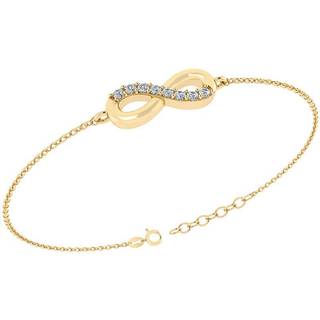Smykkekæden Armbånd i Forgyldt Sølv DML0025FG