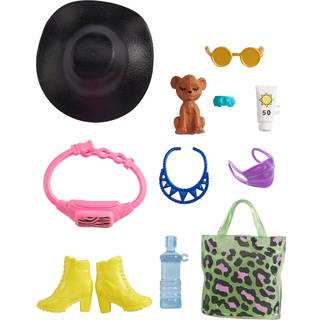 Barbie: Tilbehør, 11 stk. - forskellige