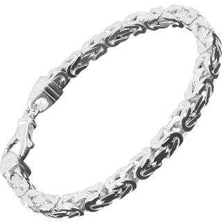 trendor 86106 Königskette Armband Sterlingsilber 925 Breite 4,7 mm