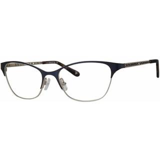 Liz Claiborne L 465 0JI 51 Briller Kvinder Blue - Navy Blue On Palladium Silver - 51mm