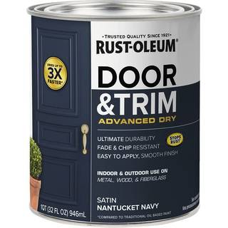 Rust-Oleum 369386 Avancerad torr dörr och trim färgkvart Satin nantucket marin