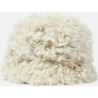 Goldbergh Bird faux fur bucket hat - neutrals - One Size