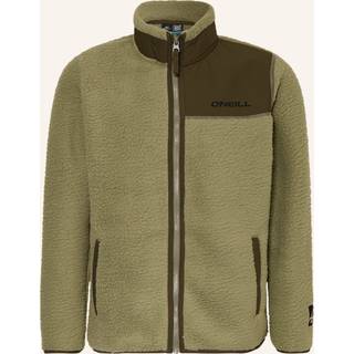 O'Neill Sherpa Fz Fleece Kids Hættetrøje med lynlås - 152 - deep lichen green