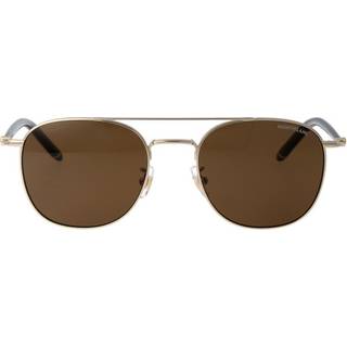 Montblanc MB0271S Asian Fit 004 54 Solbriller Mænd Guld - Gold - 54mm