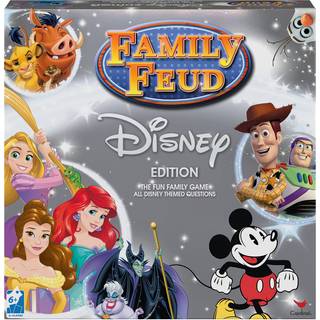 Family Feud Disney Edition -spil for voksne familier og b?rn i alderen 6 og op af spin master