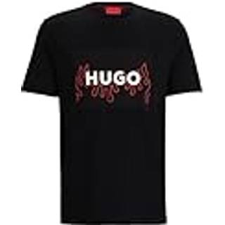 HUGO Herren T-Shirt schwarz
