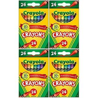 Crayola Classic Color Pack Crayons 24 Count (Pack of 4)