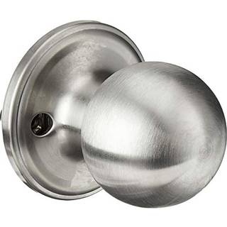 Copper Creek BK2050SS Ball Door Knob Stueroom Function 1 Pack Satin Rustfrit