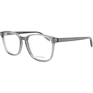 Alexander McQueen Mand AM0244O 003 Optiske stel Acetat Transparent Firkantet
