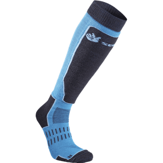 Seger Alpine Mid Advance Sock - Black/Blue - Str 43/45
