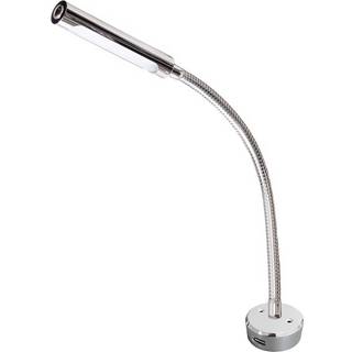 Kortlampe Casolux Malene, LED, 10 - 29 V, 2 - 0.5 W, 430 mm, med hvidt / rødt skær + USB-udtag, til bordmontering