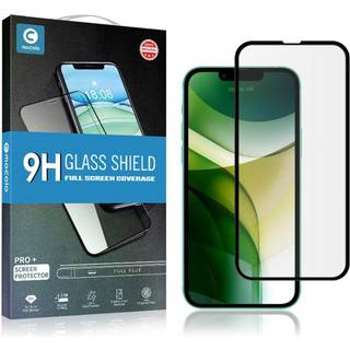 iPhone 13 / 13 Pro MOCOLO Full-Fit Beskyttelsesglas - Full-fit - Sort Ramme