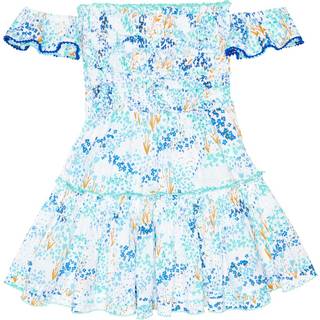 Poupette St Barth Kids Aurora floral cotton dress - multicoloured - Y 8