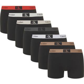 7 Pack Trunks - CK96 - Black - XS