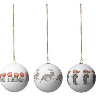 Design House Stockholm Elsa Beskow julekugler 3 stk Sæt nr. 8