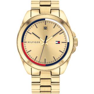 Tommy Hilfiger 1791686 Gold Tone Sunray Dial Bracelet Watch - W95188