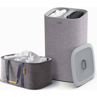 Joseph Joseph Joseph Joseph Grey 2 Piece Laundry Basket Set
