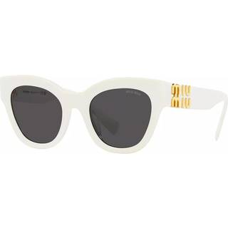 Miu Miu MU01YS 1425S0 51 Solbriller Kvinder Hvid - White - 51mm