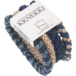 Bon Dep Kknekki Bundle Beige/Blue/Red Glitter Mix